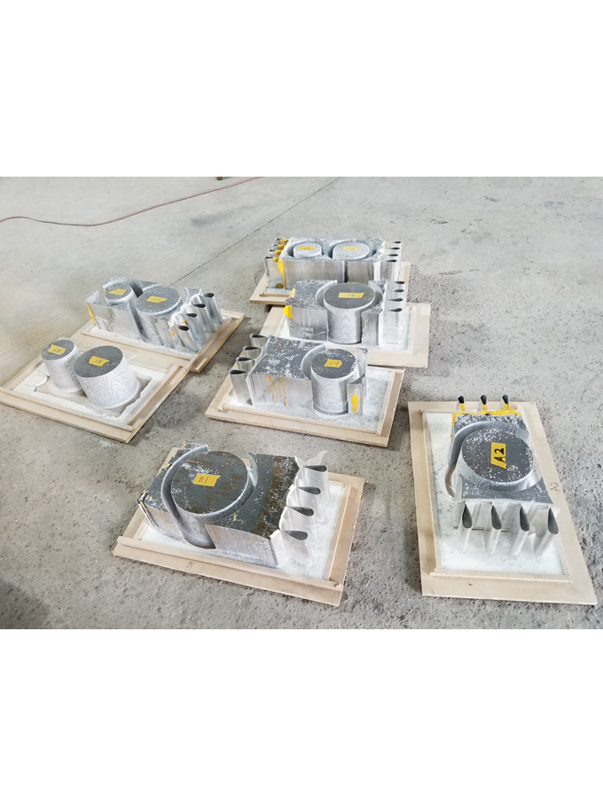 	铝蜂窝芯材料机械加工件